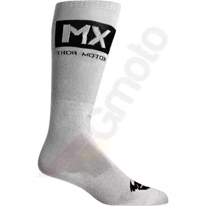 Thor Cool MX cross enduro ponožky šedé/čierne 6-9-1
