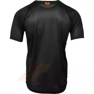 Thor Assist tricou MTB cu mânecă scurtă negru/portocaliu L-2