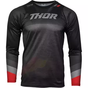Thor Assist MTB pitkähihainen T-paita musta harmaa/punainen S-1
