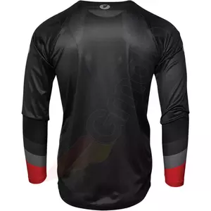 Camisola de manga comprida Thor Assist MTB preta/cinzenta/vermelha 2XL-2