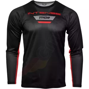 Thor Intense MTB marškinėliai ilgomis rankovėmis juoda/pilka/raudona XS - 5120-0062