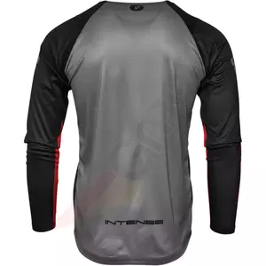 Thor Intense MTB marškinėliai ilgomis rankovėmis juoda/pilka/raudona XS-2