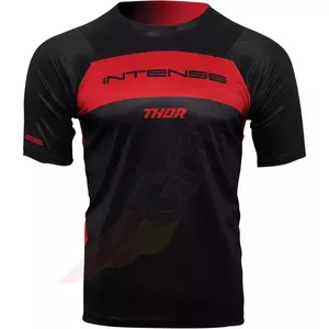 Thor Intense Dart MTB koszulka z krótkim rękawem czarny/czerwony
