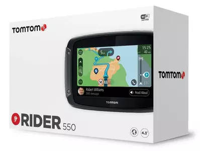 Tomtom Rider 550 Premium Pack Moottoripyörän navigointijärjestelmä-2