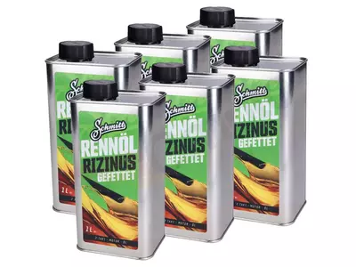 Rennol 2T Mix Öl Rizinus Duft 6pcs
