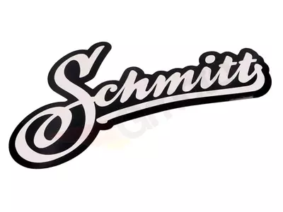 Schmitt-klistermærke 12x8cm hvid