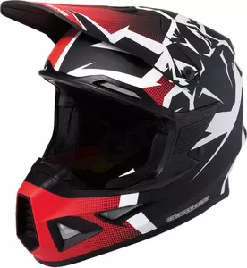 Moose Racing F.I. Mips Agroid casco moto nero rosso XS-4