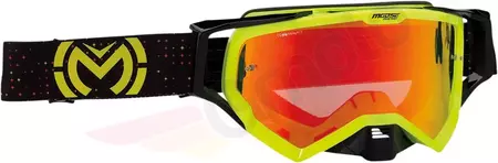 Moose Racing XCR Pro Stars beskyttelsesbriller gul glas rød - 2601-2672