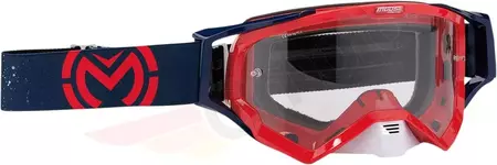 Ochelari de protecție Moose Racing XCR Galaxy roșu, alb și albastru - 2601-2678