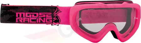 Ochelari de protecție pentru tineret Moose Racing Qualifier Agroid roz pentru tineret - 2601-2679