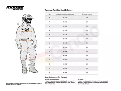 Pantalon de moto Moose Racing Qualifier OTB noir 38-4