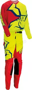Moose Racing Qualifier pantaloni moto giovani rosso giallo blu 18-2