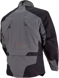 Moose Racing XCR textilná bunda na motorku čierna sivá S-2