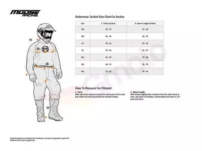 Moose Racing XCR Textil-Motorradjacke schwarz grau S-4
