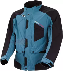 Moose Racing XCR textilná bunda na motorku čierna a modrá S - 2920-0572