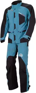 Casaco têxtil para motas Moose Racing XCR preto e azul S-4