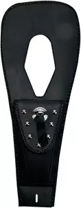 Polttoainesäiliön hihna solmio Mustang synteettinen nahka Nastoitettu musta - 93303