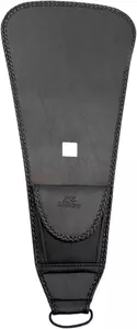 Polttoainesäiliön hihnan solmio Mustang synteettistä nahkaa Plain musta - 93330
