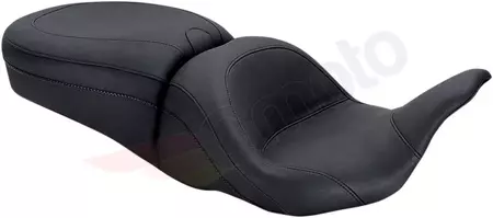 Siedzenie Mustang Vinyl 2-Up Seat Lowdown Plain czarne-1