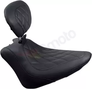 "Mustang" sintetinės odos "Diamond Tripper" sėdynė juoda - 79745