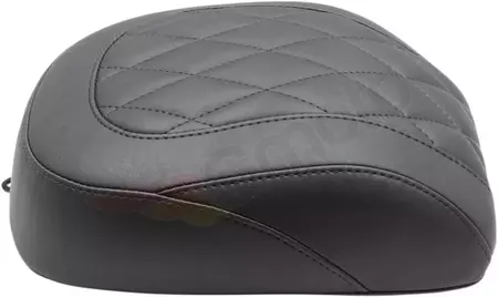 Mustang Synthetic Leather Diamond Tripper potniški sedež črne barve - 83063