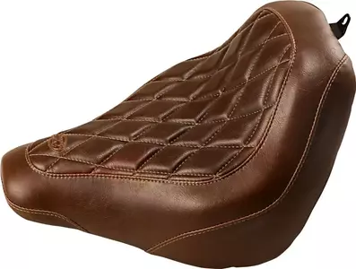 Siedzenie Mustang Synthetic Leather Diamond Tripper brązowe - 83032