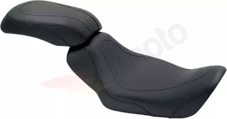 Asiento Mustang Synthetic Leather Tripper Plain negro - 76584