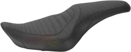 Mustang Vinyl Tuck And Roll Tripper seat preto - 76957