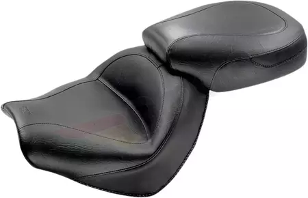 Mustang Vinyl 2-Up Seat Touring Smooth crna-1