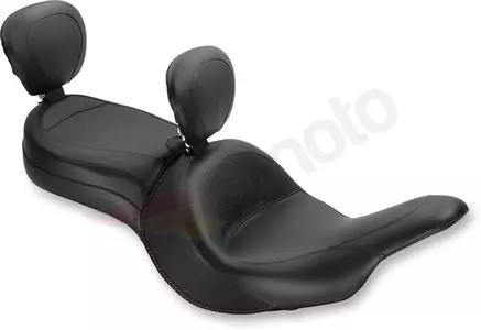 Asiento Mustang Vinilo 2-Up Touring Negro liso - 79688