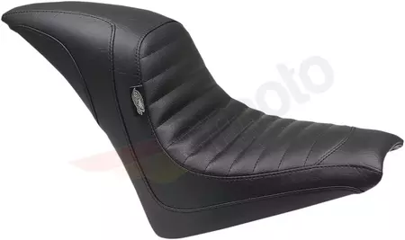 Mustang Vinil Tuck And Roll Seat Black - 76305