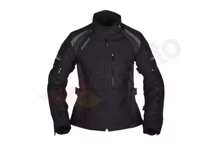 Modeka Amberly Lady chaqueta de moto negro/gris oscuro 36-1