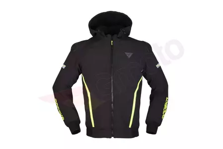 Modeka Clarke Sport chaqueta de moto textil negro-neón XXL - 086680431AG