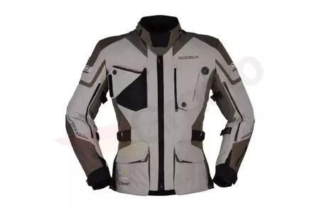 Casaco têxtil para motociclismo Modeka Panamericana II areia-caqui 5XL-1