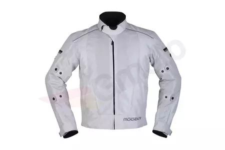 Casaco têxtil para motas Modeka Veo Air cinza M-1