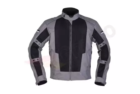 Modeka Veo Air šedo-čierna textilná bunda na motorku M - 084290397AD