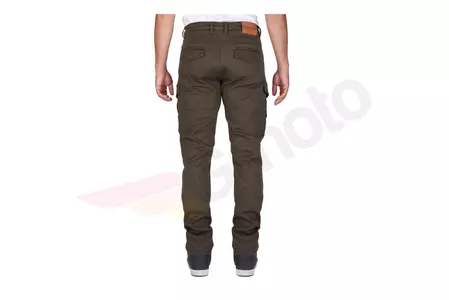 Spodnie motocyklowe jeans Modeka Brandon Cargo oliwkowe 34 -3