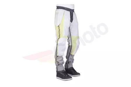 Modeka Glenn II calças de ganga para motociclistas em cinzento lavado 34-4
