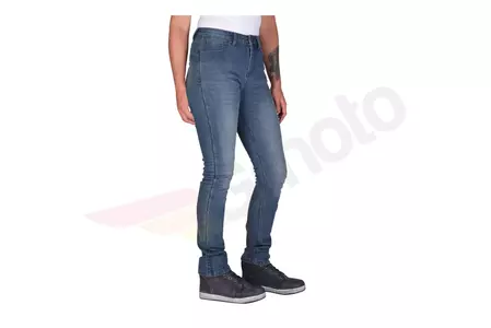 Spodnie motocyklowe jeansy damskie Modeka Tabera Lady sprane-jasno-niebieskie 34-1