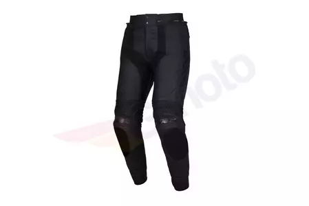 Modeka Minos calças de couro para motociclistas pretas 25-1