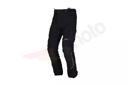 Calças de motociclismo Modeka Taran em tecido preto 3XL-1