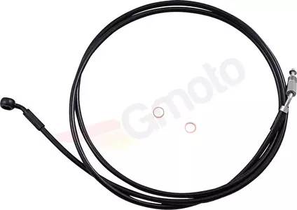 Cablu de ambreiaj hidraulic Magnum în împletitură de oțel negru - SBB0111-78