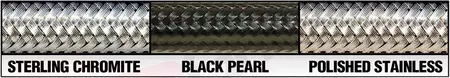 Magnum Black Pearl 96,5 cm χαλύβδινος σωλήνας μπροστινού φρένου με πλεξούδα-3