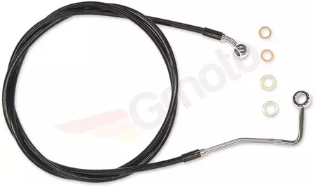 Magnum XR oceľová opletená predná brzdová hadica čierna - SBC1401-70
