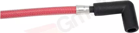 Câble haute tension tressé Magnum 8mm rouge - 3033T