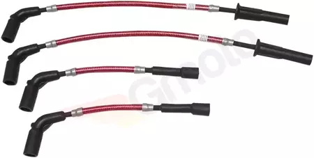 Cable de alta tensión trenzado Magnum 8 mm rojo - 3047T