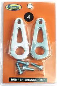 Motorsport Products kit de suporturi pentru bara de protecție portocalie - 80-9401