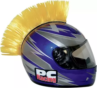 PC Racing Mohawk gele helm Iroquois - PCHMYELLOW