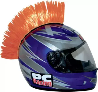 Irokez na kask PC Racing Mohawk pomarańczowy - PCHMORANGE