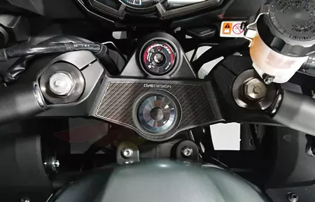 Onedesign PVC oglekļa šķiedras motocikla stūres plaukta uzlīme-2